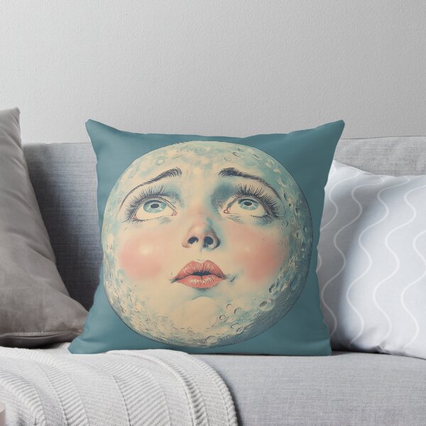 Item preview, Vintage Moon Looking Up designed and sold by RoseoftheWild.