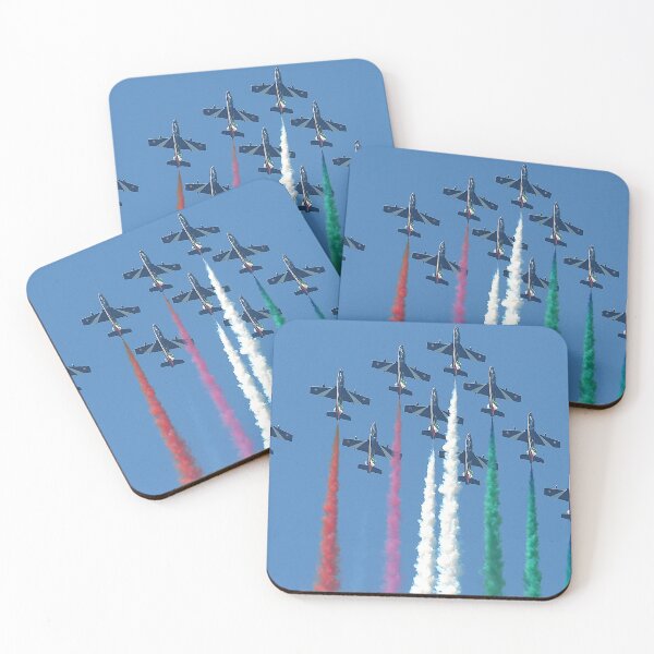 Item preview, Italian Air Force Frecce Tricolore aerobatic team in formation designed and sold by BBExplorerClub.