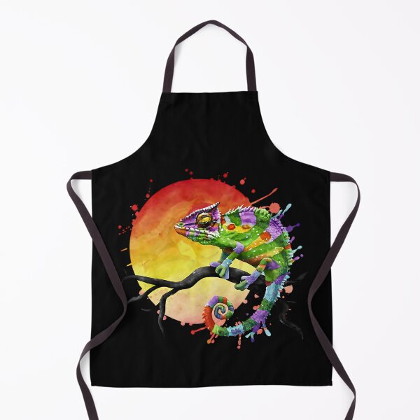 Item preview, Colorful chameleon designed and sold by Ann Miu Deluxe.