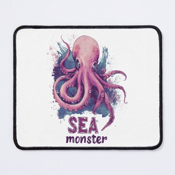 Item preview, Octopus Sea Monster designed and sold by AlchemyColor.