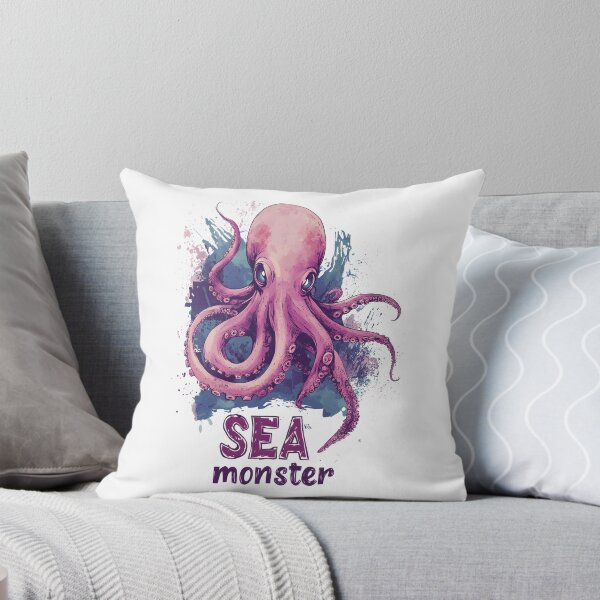 Item preview, Octopus Sea Monster designed and sold by AlchemyColor.