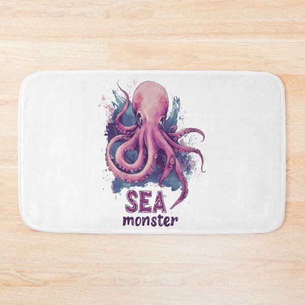 Item preview, Octopus Sea Monster designed and sold by AlchemyColor.