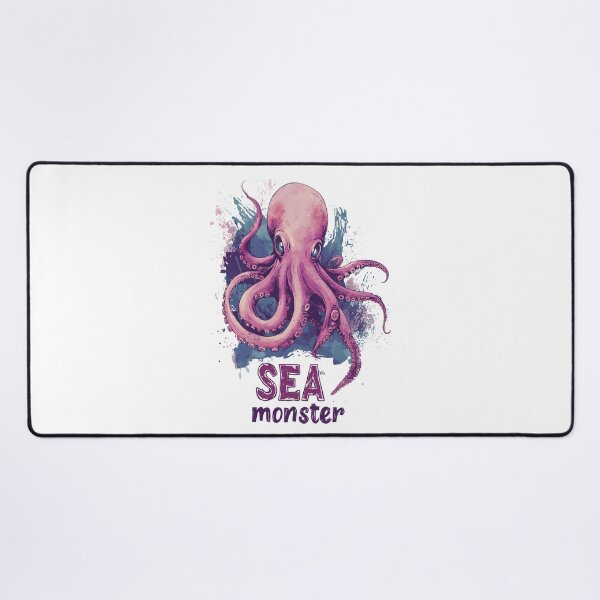 Item preview, Octopus Sea Monster designed and sold by AlchemyColor.