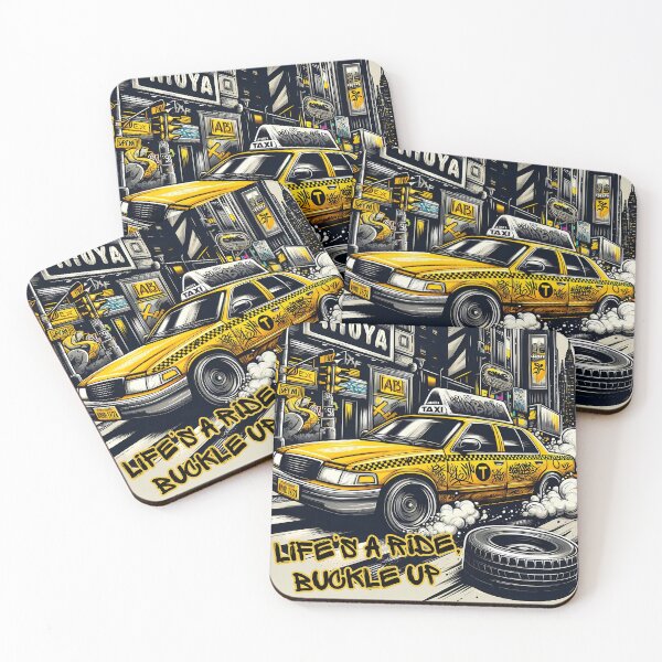 Item preview, Taxi Cab Hustle - Chaos in the City designed and sold by Dino-Lune.