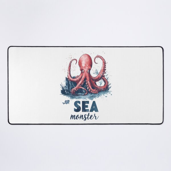 Item preview, Octopus Sea Monster designed and sold by AlchemyColor.