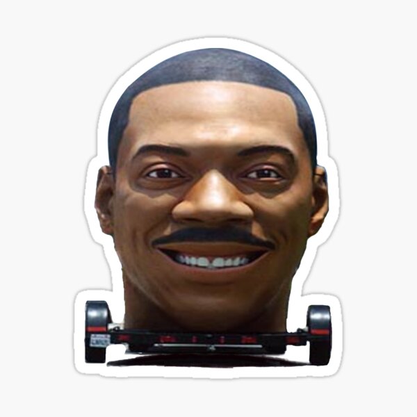 Eddie Murphy Head Sticker