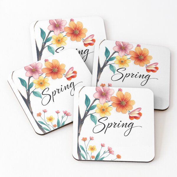 Item preview, Spring flowers and butterfly designed and sold by Dutch-Stone.