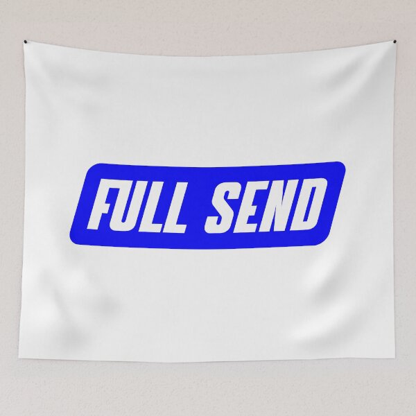 Item preview, Full Send Blue designed and sold by NicolasBishop.