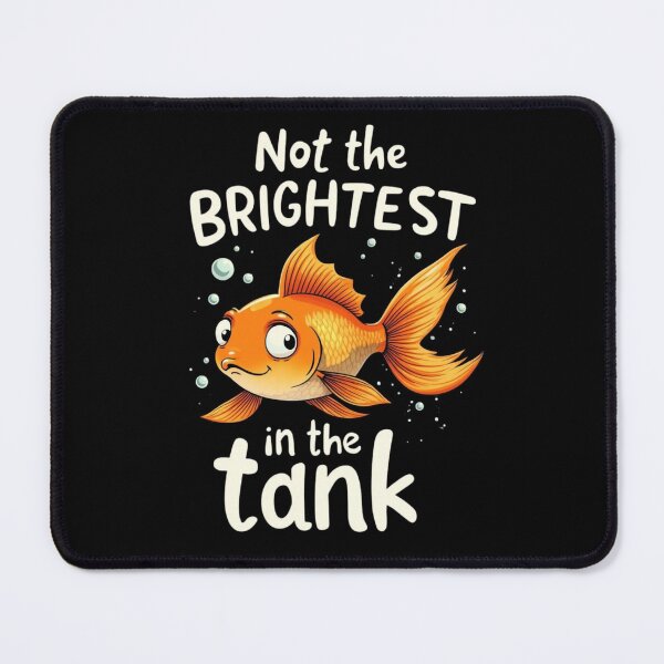 Item preview, Not the brightest in the tank - Goldfish Hero designed and sold by nbg2012.