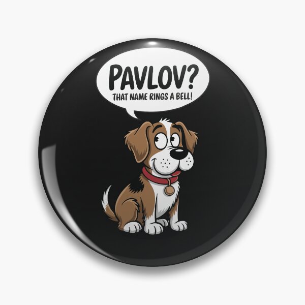 Item preview, Pavlov’s Dog, “That Name Rings a Bell,” Funny Science Pun, Gift for Psych & Dog Lovers designed and sold by Sir Meow Meow.