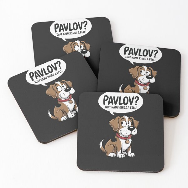 Item preview, Pavlov’s Dog, “That Name Rings a Bell,” Funny Science Pun, Gift for Psych & Dog Lovers designed and sold by Sir Meow Meow.