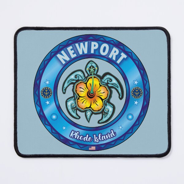 Item preview, Newport Rhode Island sea turtle hibiscus designed and sold by studioss76.