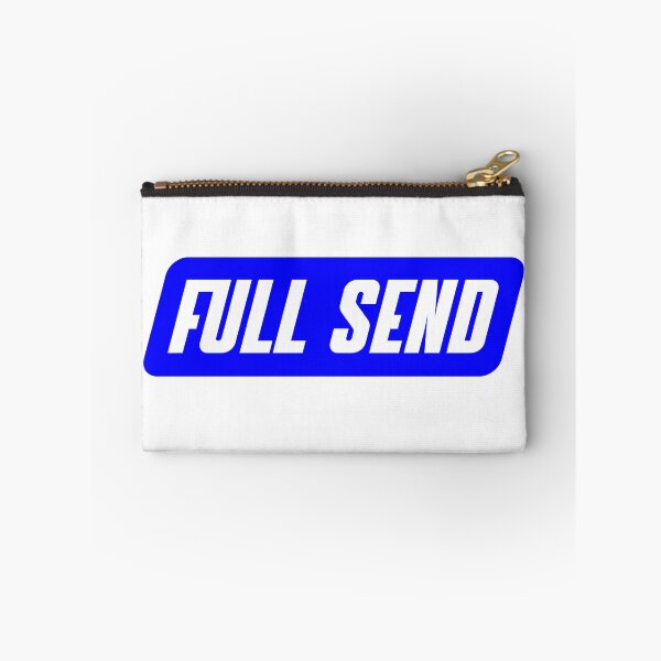 Item preview, Full Send Blue with White stroke designed and sold by NicolasBishop.