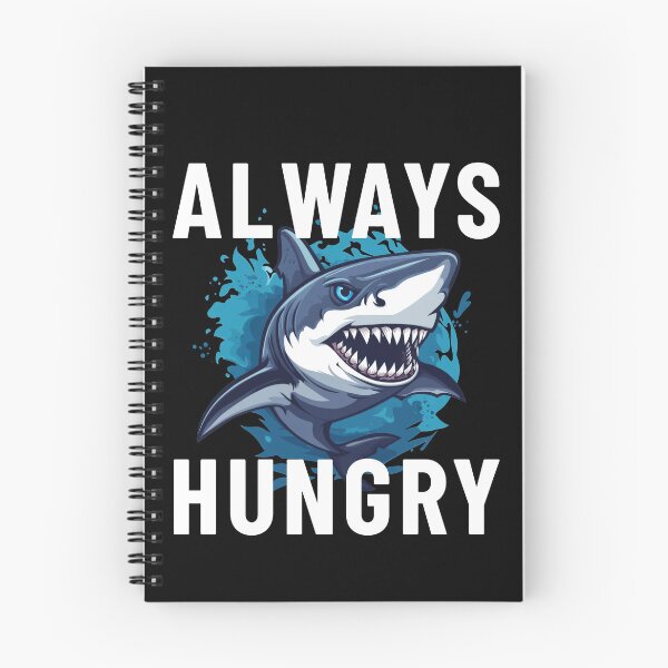 Item preview, Always hungry shark designed and sold by MEMES-GER.