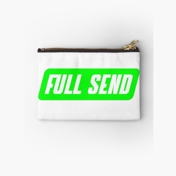 Item preview, Full Send Green with White stroke designed and sold by NicolasBishop.