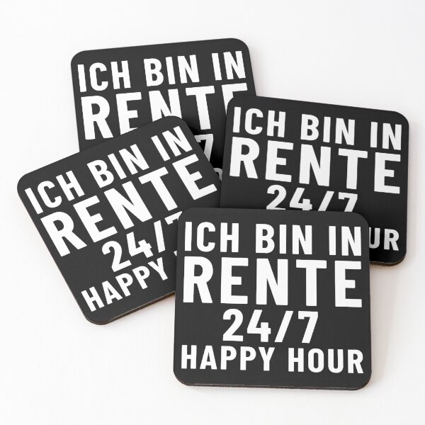 Item preview, I'm retired 24/7 Happy Hour designed and sold by MEMES-GER.