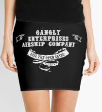 Gangly Enterprises Airship Company (Nimbus Logo) Mini Skirt