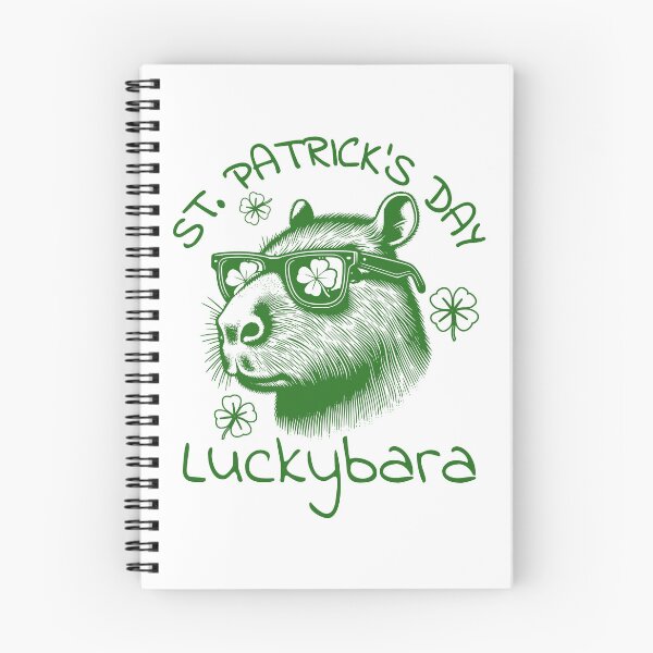 Item preview, ST. SPATRICK'S DAY - LUCKYBARA - CAPYBARA AND THE LUCKY CLOVERS designed and sold by justyna-s28.