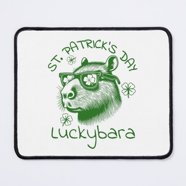 Item preview, ST. SPATRICK'S DAY - LUCKYBARA - CAPYBARA AND THE LUCKY CLOVERS designed and sold by justyna-s28.