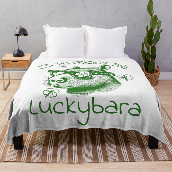 Item preview, ST. SPATRICK'S DAY - LUCKYBARA - CAPYBARA AND THE LUCKY CLOVERS designed and sold by justyna-s28.
