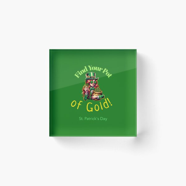 Item preview, Find Your Pot of Gold designed and sold by Snarkers Promotions .