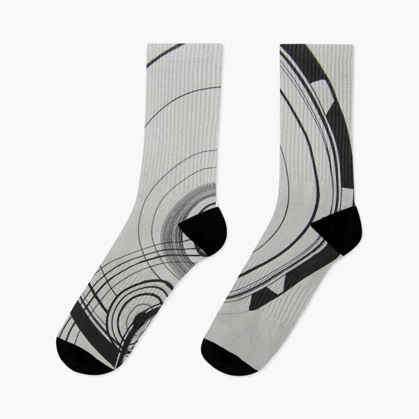 Item preview, Abstract black and white concentric designed and sold by TessAndre.