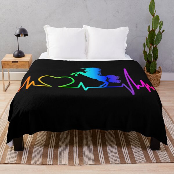 Item preview, unicorn heartbeat designed and sold by LESSILU.