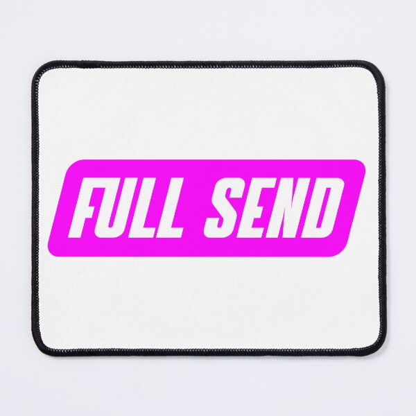 Item preview, Full Send Purple with White stroke designed and sold by NicolasBishop.