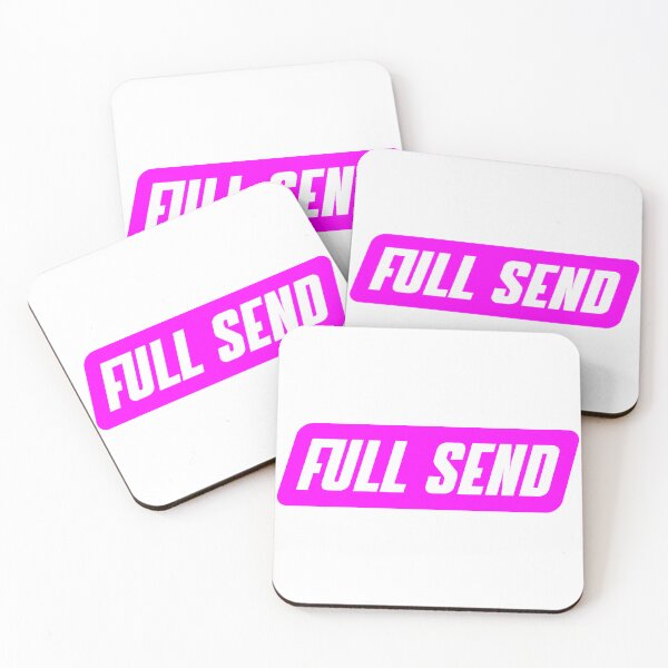 Item preview, Full Send Purple with White stroke designed and sold by NicolasBishop.