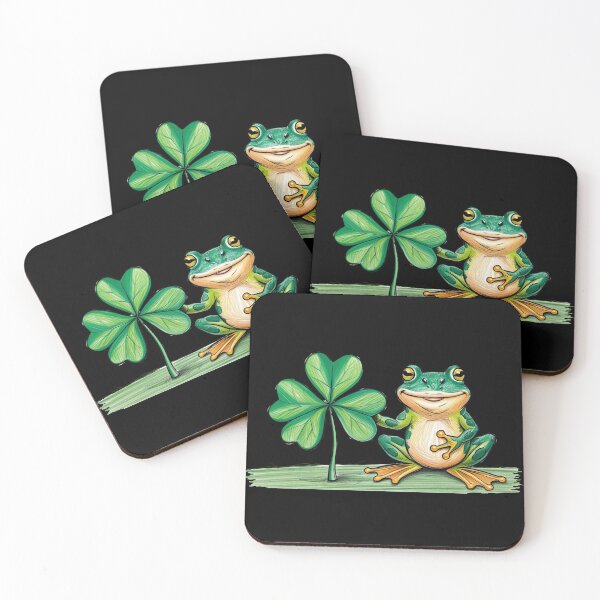Item preview, Lucky Vibes Frog Irish Holiday designed and sold by Design_Your_Day.
