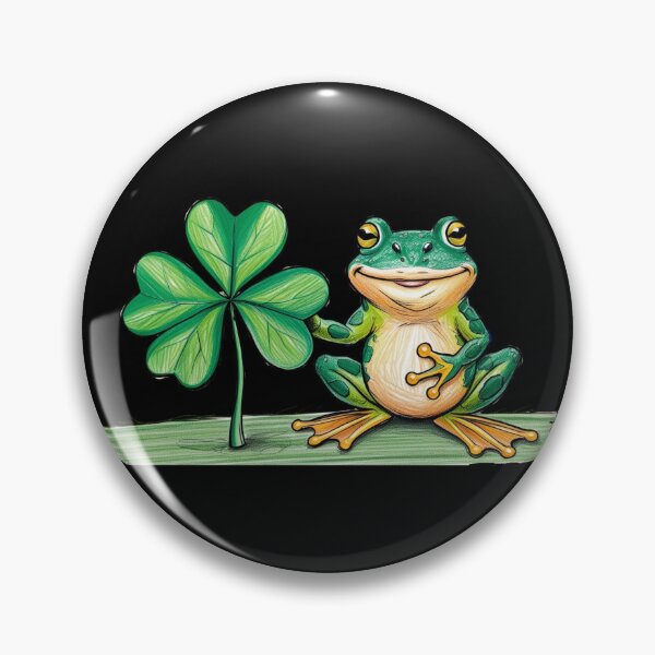 Item preview, Lucky Vibes Frog Irish Holiday designed and sold by Design_Your_Day.