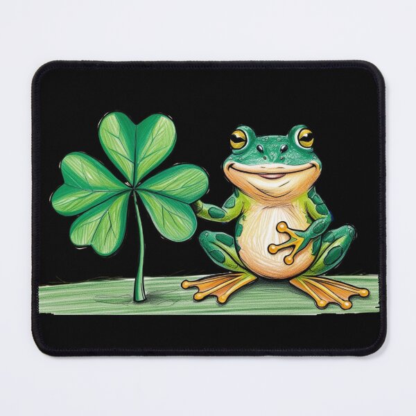 Item preview, Lucky Vibes Frog Irish Holiday designed and sold by Design_Your_Day.