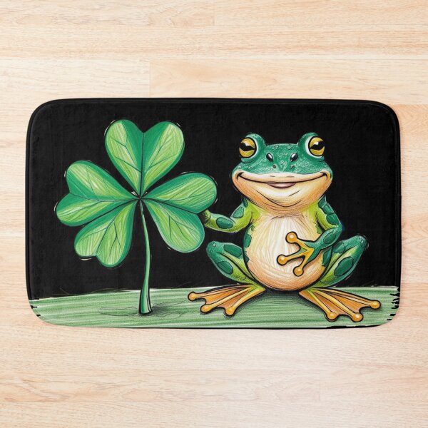 Item preview, Lucky Vibes Frog Irish Holiday designed and sold by Design_Your_Day.