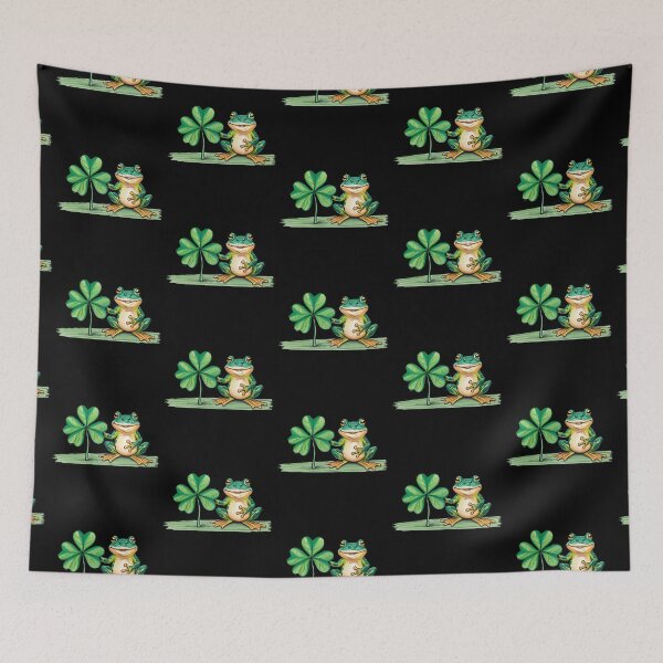 Item preview, Lucky Vibes Frog Irish Holiday designed and sold by Design_Your_Day.