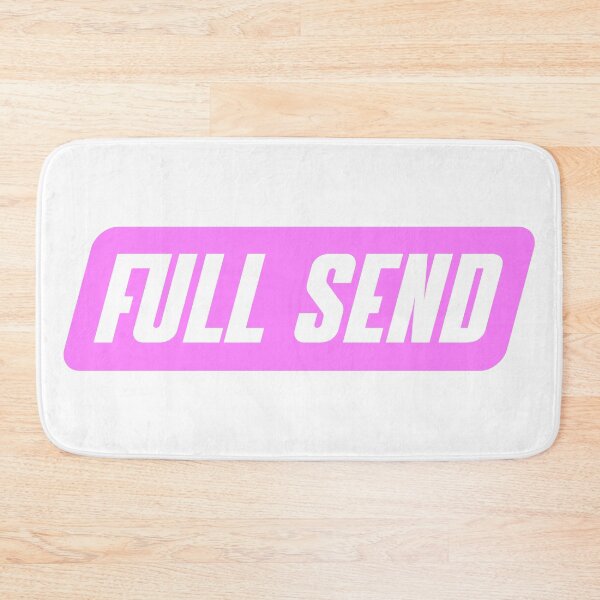 Item preview, Full Send Pink with White stroke designed and sold by NicolasBishop.