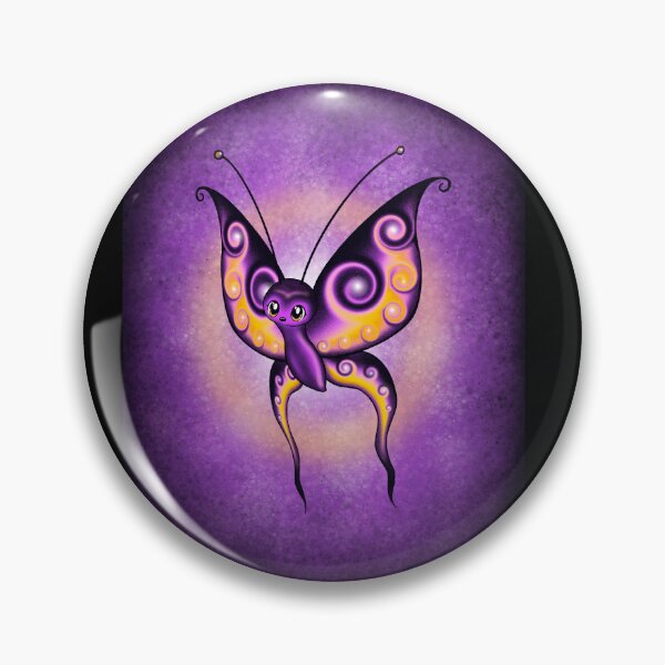 Item preview, cute fantasy butterfly purple designed and sold by Pezi-Creation.