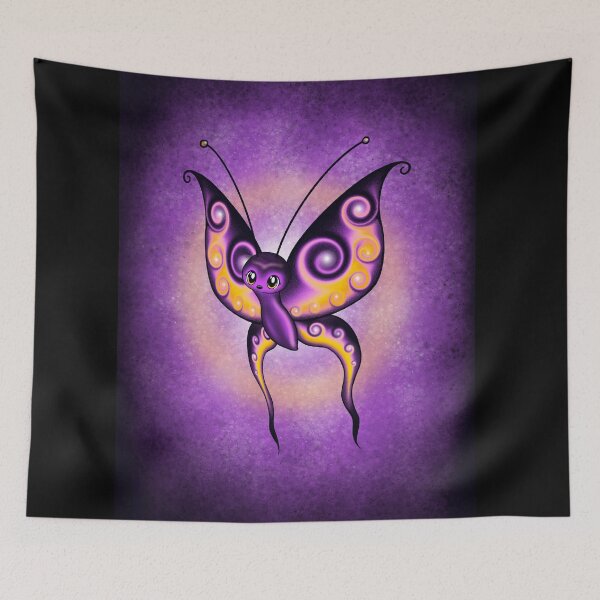 Item preview, cute fantasy butterfly purple designed and sold by Pezi-Creation.