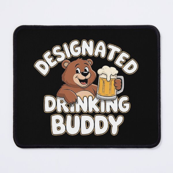 Item preview, Funny Beer Bear – Designated Drinking Buddy designed and sold by love3617.
