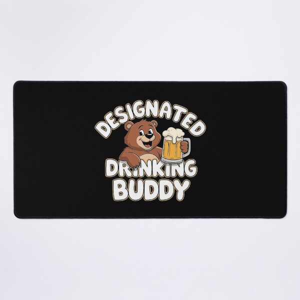 Item preview, Funny Beer Bear – Designated Drinking Buddy designed and sold by love3617.