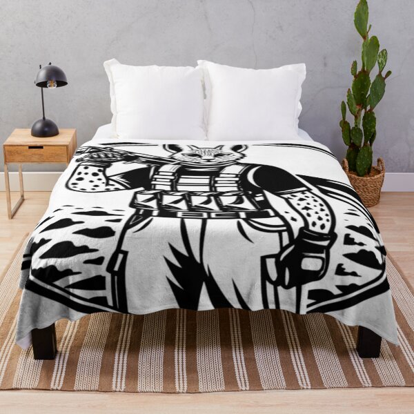 Item preview, Tactical Wildcat Warrior – Black and White Military Vector Illustration designed and sold by Marimurmurprint.