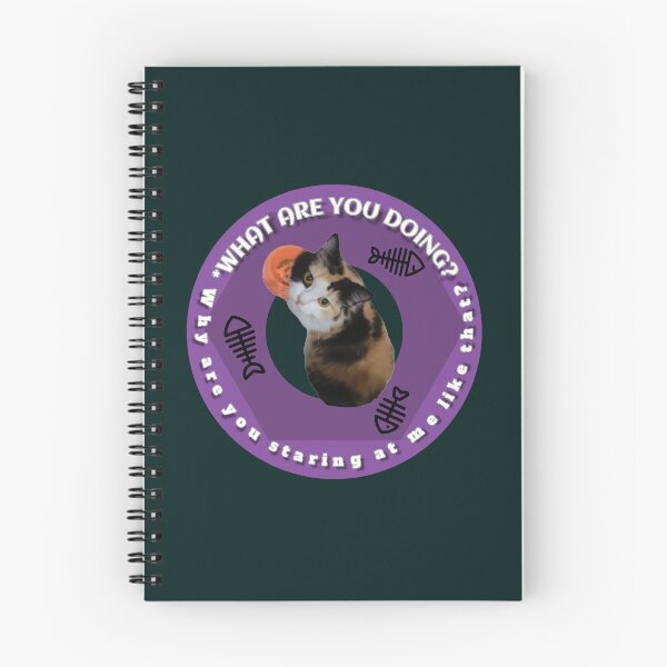 Item preview, sweet cat asks why are you looking at me designed and sold by cahayaku.