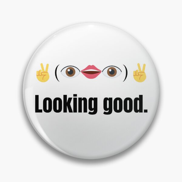 Item preview, Looking Good - Lenny Face - Black Letters designed and sold by BeWilDesigns.