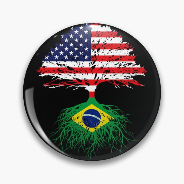 Item preview, Brazil Brasil Roots, Brazilian American Immigrant, Brazil Grown,  Brazil USA Flag, Gift Present For Men Women Kids Youth Family designed and sold by maindeals.