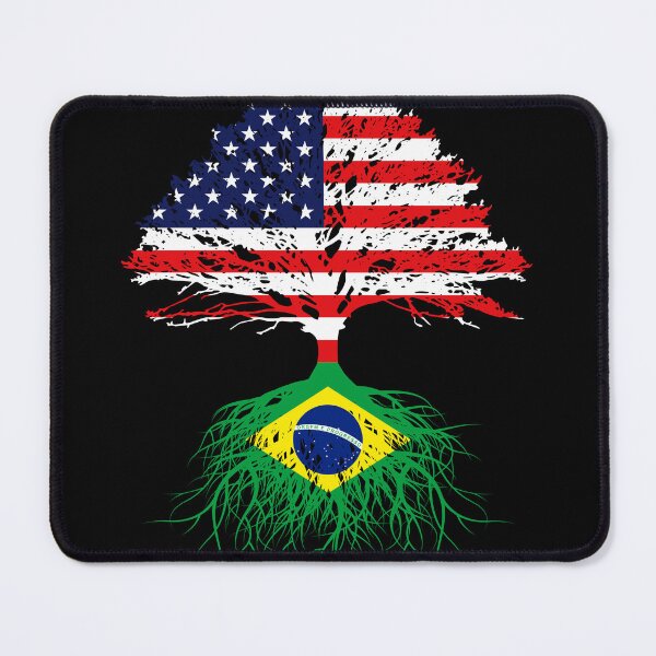 Item preview, Brazil Brasil Roots, Brazilian American Immigrant, Brazil Grown, Brazil USA Flag, Gift Present For Men Women Kids Youth Family designed and sold by maindeals.