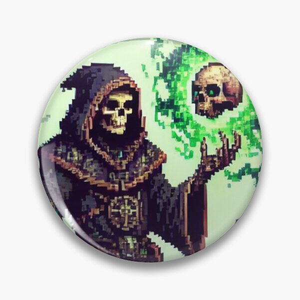 Item preview, A Necromancer - 16 bits designed and sold by DarkEchoDesigns.