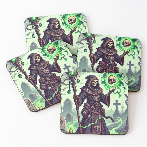 Item preview, A Necromancer - 16 bits designed and sold by DarkEchoDesigns.