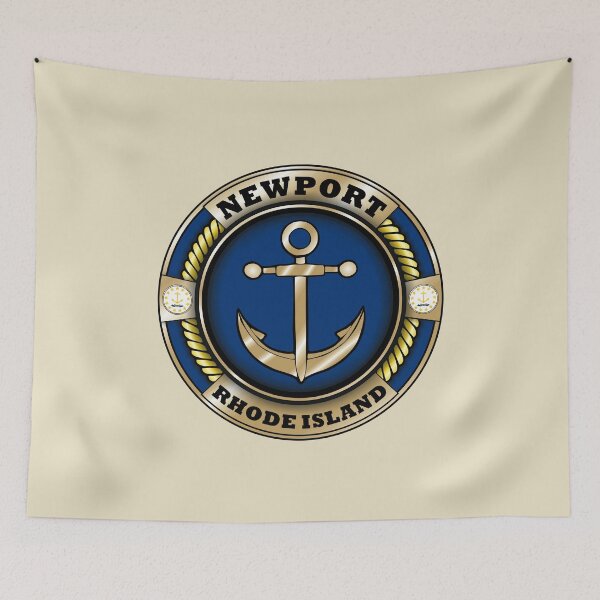 Item preview, Newport Rhode Island anchor emblem designed and sold by studioss76.