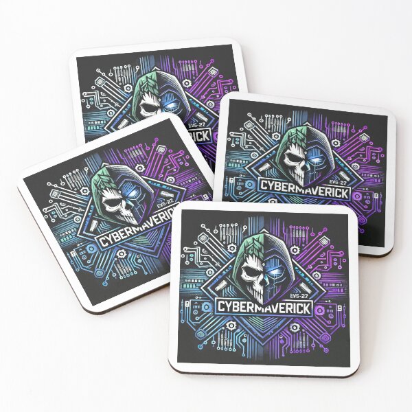 Item preview, CyberMaverick Logo 1 Square designed and sold by CyberMaverick80.
