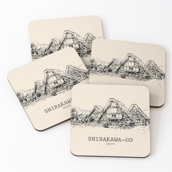 Item preview, Shirakawa-go - Japan designed and sold by Lakeric Cityscapes.