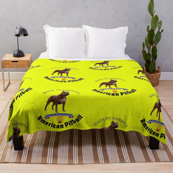 Aperçu de l'œuvre Pitbull américain – Chiens d'Amérique créée et vendue par MasonsTshirts.